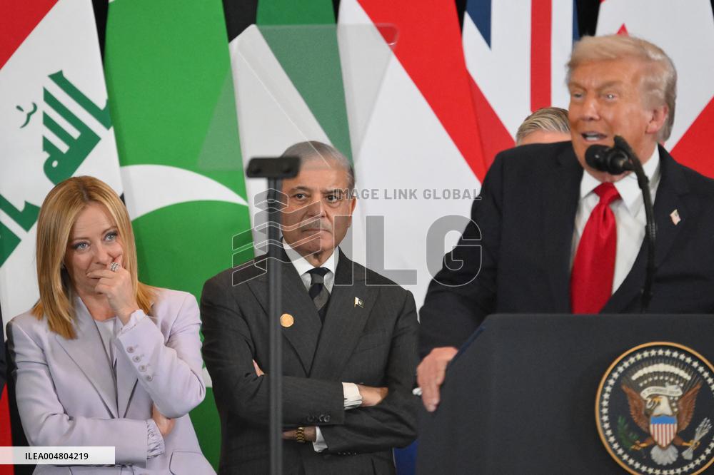 Sharm El-Sheikh Peace Summit in The Egypt