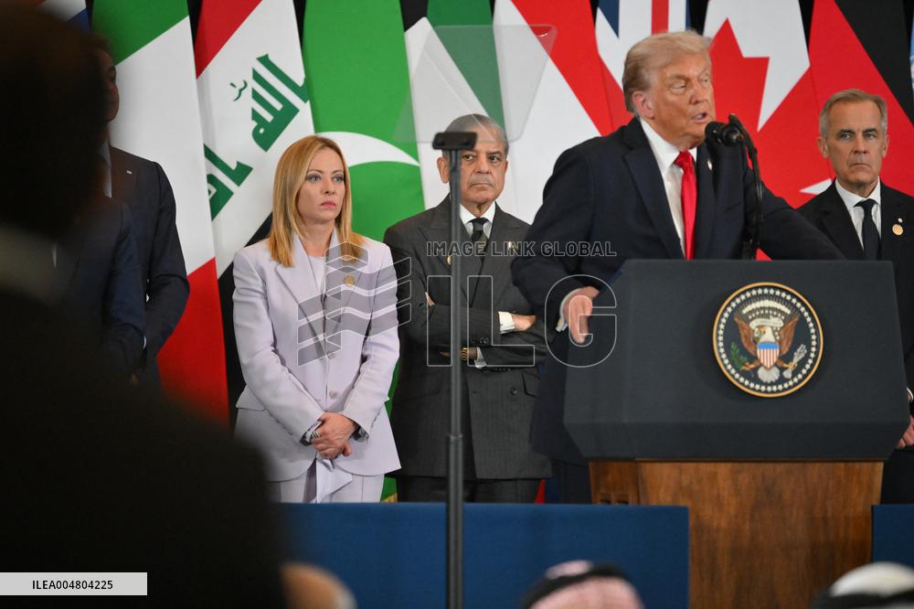 Sharm El-Sheikh Peace Summit in The Egypt