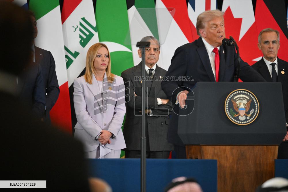 Sharm El-Sheikh Peace Summit in The Egypt