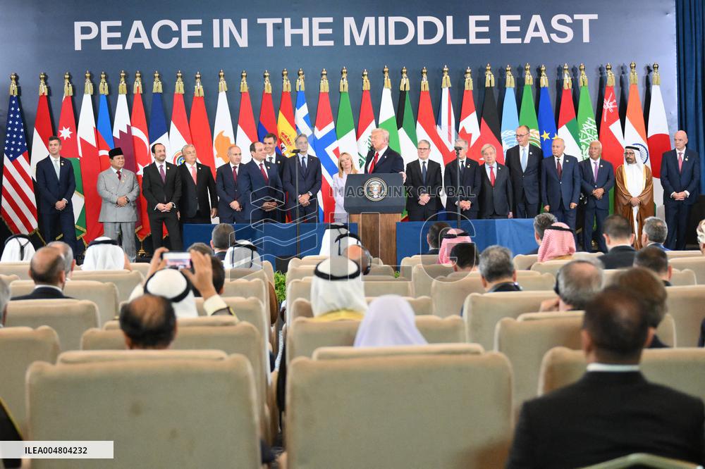 Sharm El-Sheikh Peace Summit in The Egypt
