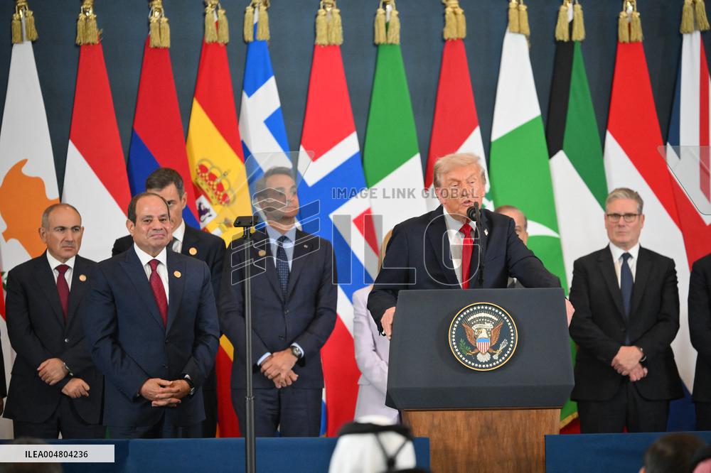 Sharm El-Sheikh Peace Summit in The Egypt