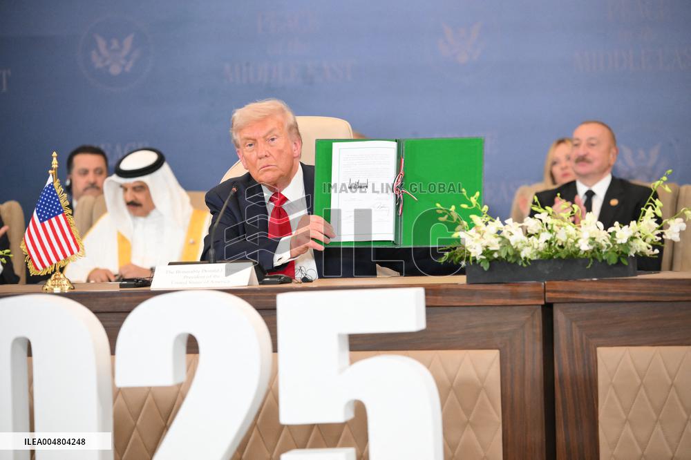 Sharm El-Sheikh Peace Summit in The Egypt