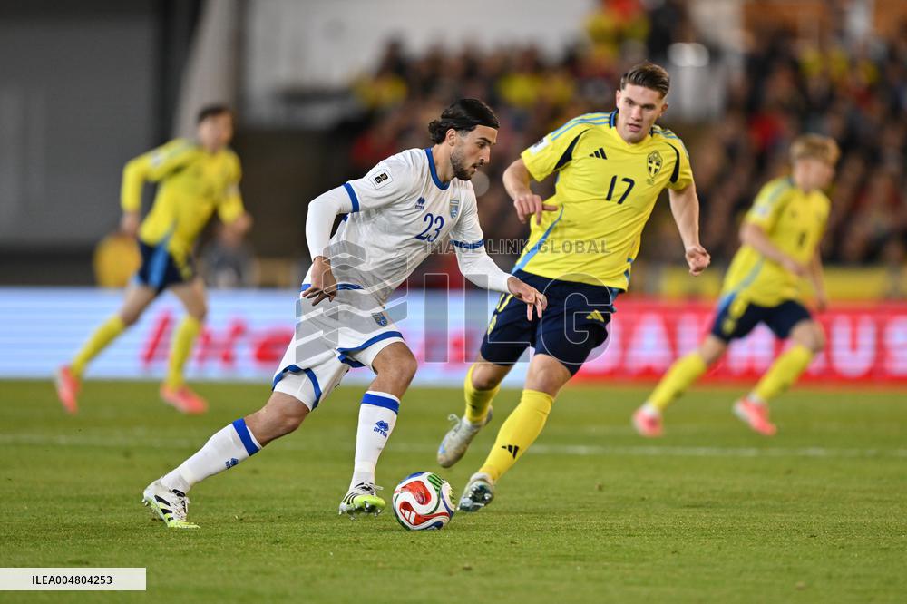 WORLD CUP QUALIFYING SWEDEN-KOSOVO