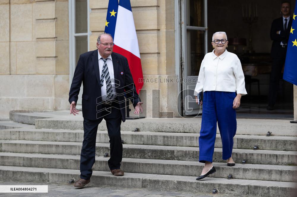 Meeting of newly-appointed ministers at Matignon - Paris