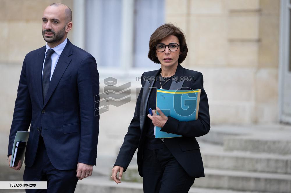 Meeting of newly-appointed ministers at Matignon - Paris