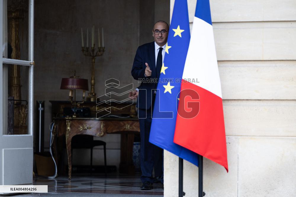 Meeting of newly-appointed ministers at Matignon - Paris