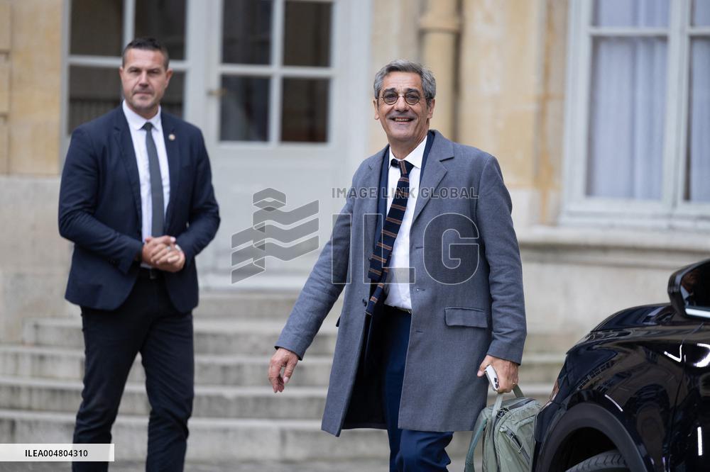 Meeting of newly-appointed ministers at Matignon - Paris
