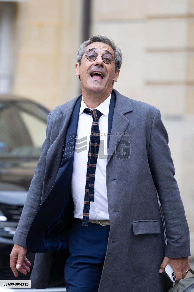 Meeting of newly-appointed ministers at Matignon - Paris