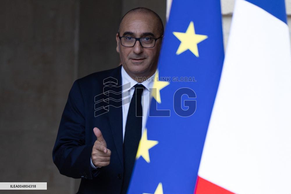 Meeting of newly-appointed ministers at Matignon - Paris