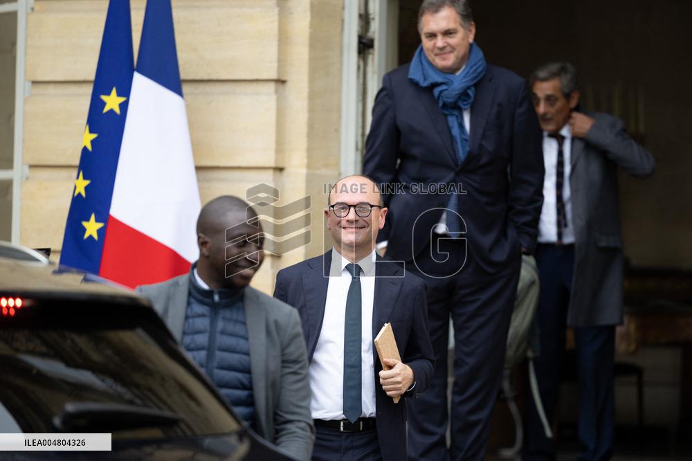 Meeting of newly-appointed ministers at Matignon - Paris