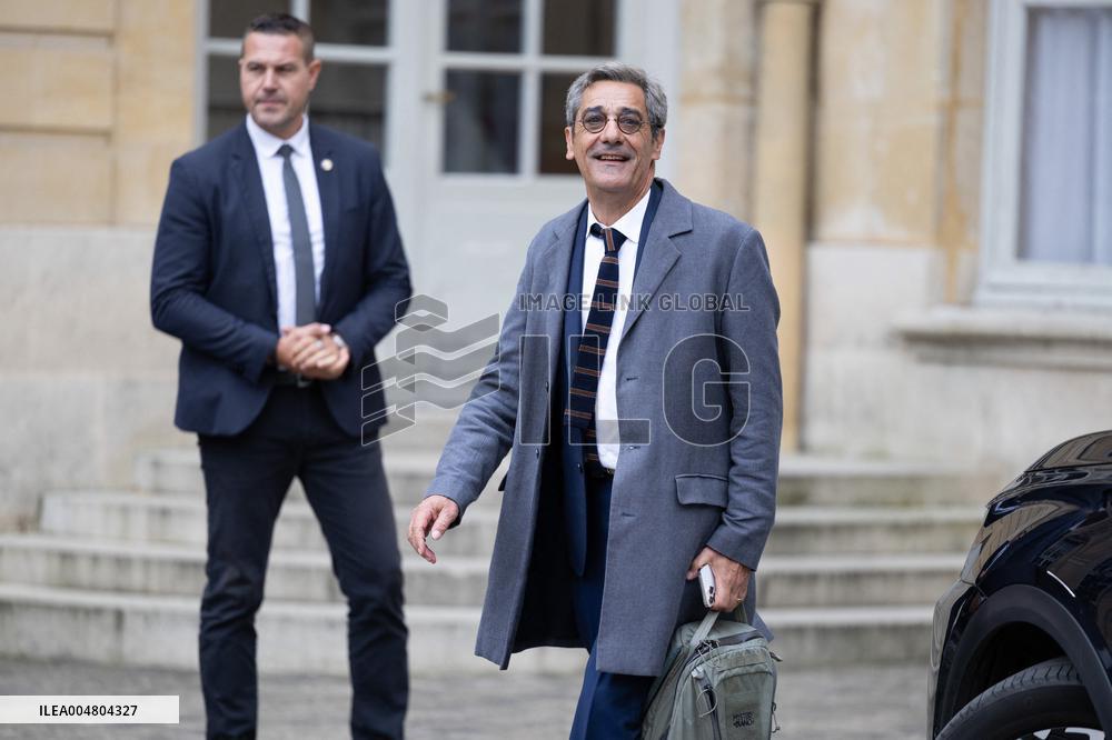 Meeting of newly-appointed ministers at Matignon - Paris