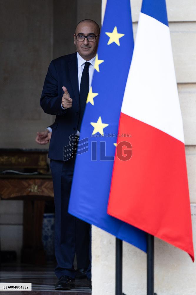 Meeting of newly-appointed ministers at Matignon - Paris