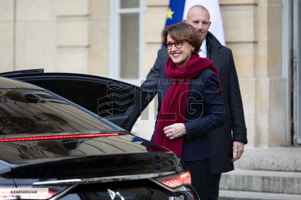 Meeting of newly-appointed ministers at Matignon - Paris