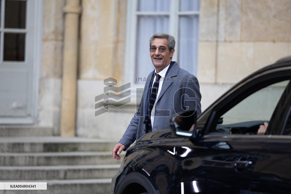 Meeting of newly-appointed ministers at Matignon - Paris