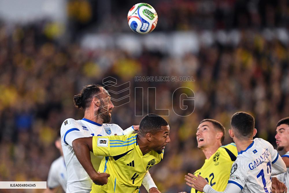 WORLD CUP QUALIFIER SWEDEN-KOSOVO