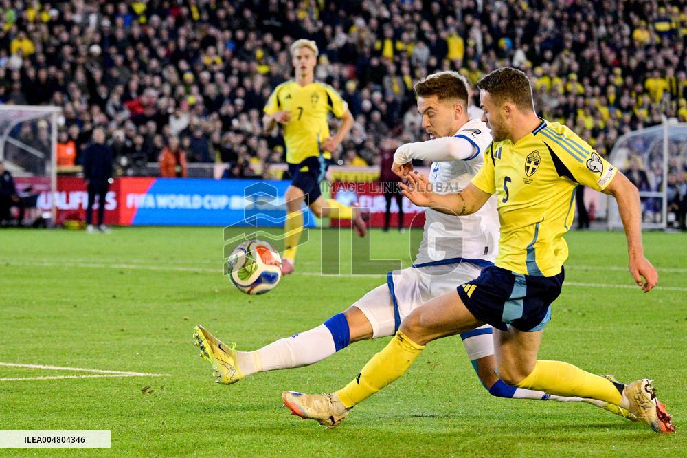 WORLD CUP QUALIFYER SWEDEN-KOSOVO