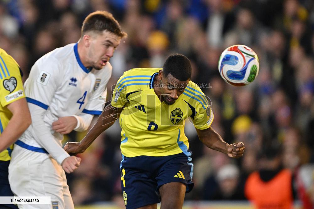 WORLD CUP QUALIFYER SWEDEN-KOSOVO