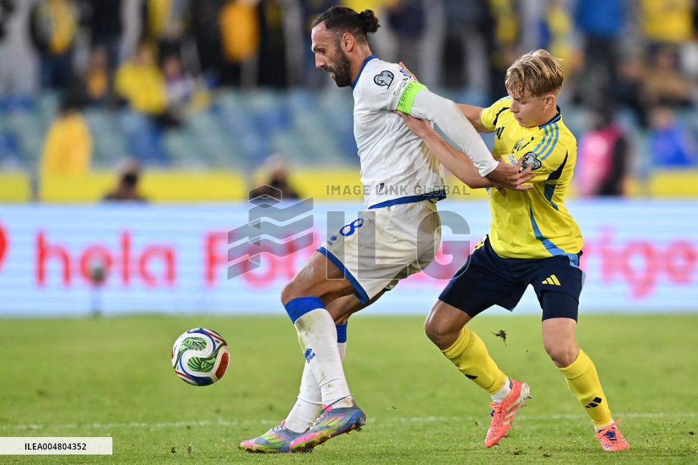 WORLD CUP QUALIFYER SWEDEN-KOSOVO