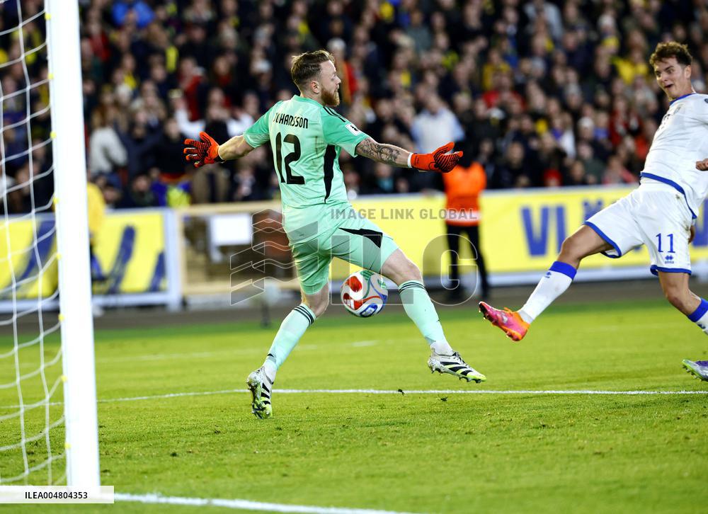 WORLD CUP QUALIFYER SWEDEN-KOSOVO