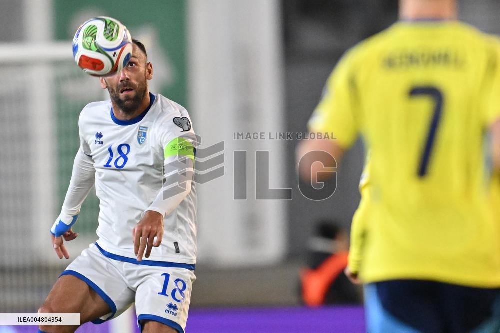 WORLD CUP QUALIFYER SWEDEN-KOSOVO