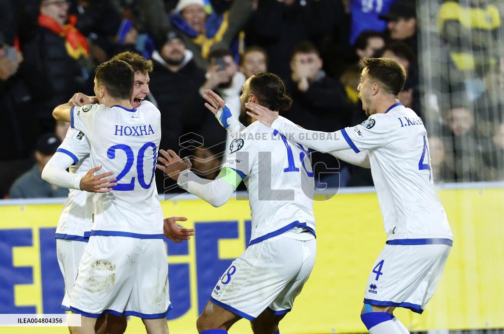 WORLD CUP QUALIFYER SWEDEN-KOSOVO