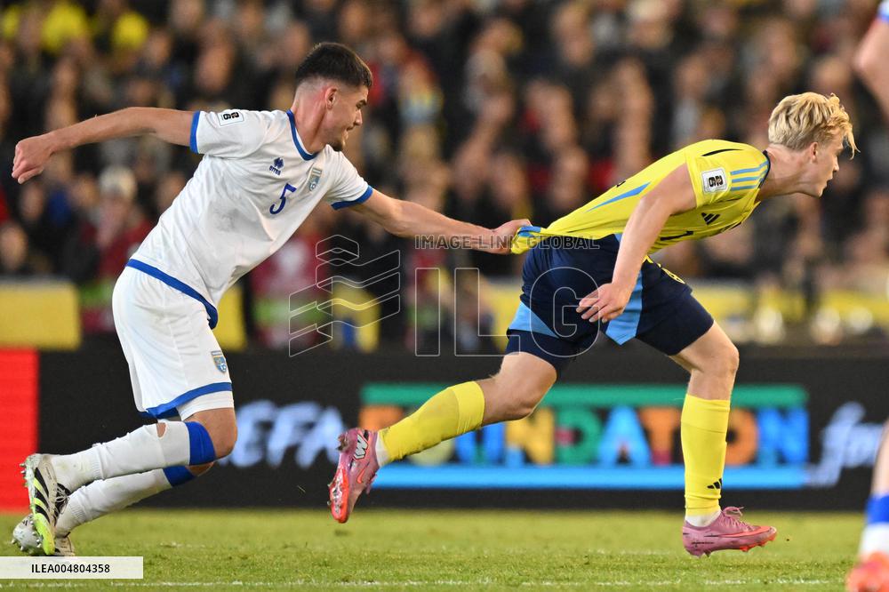 WORLD CUP QUALIFYER SWEDEN-KOSOVO