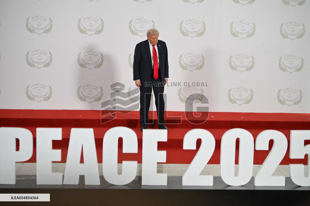 Sharm El-Sheikh Peace Summit in The Egypt