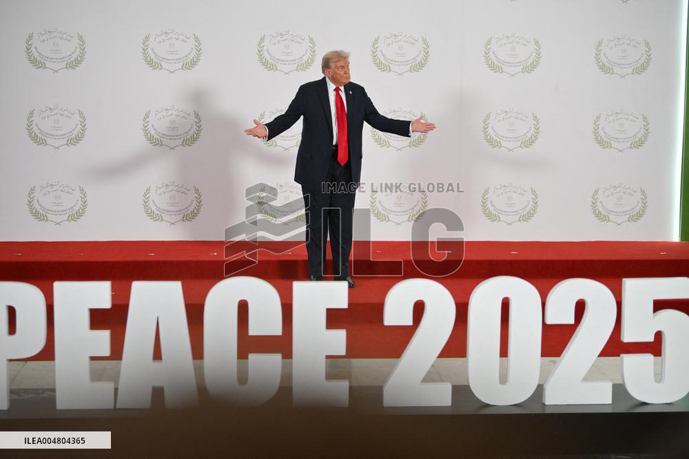 Sharm El-Sheikh Peace Summit in The Egypt