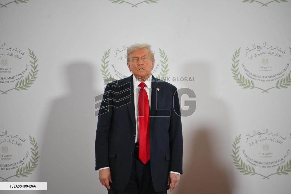 Sharm El-Sheikh Peace Summit in The Egypt