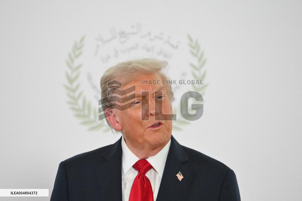 Sharm El-Sheikh Peace Summit in The Egypt