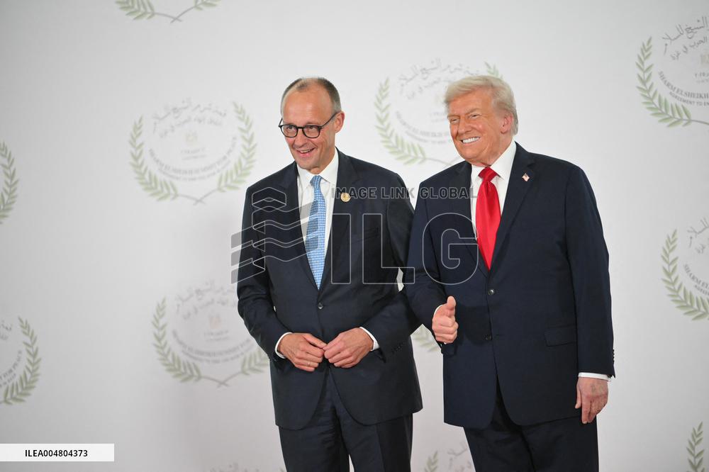 Sharm El-Sheikh Peace Summit in The Egypt