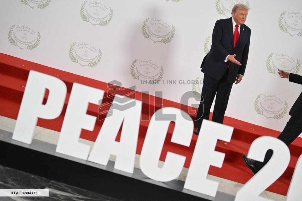 Sharm El-Sheikh Peace Summit in The Egypt