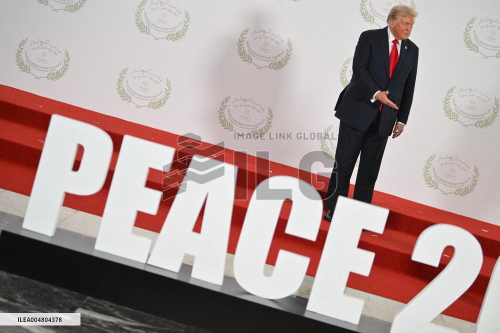 Sharm El-Sheikh Peace Summit in The Egypt