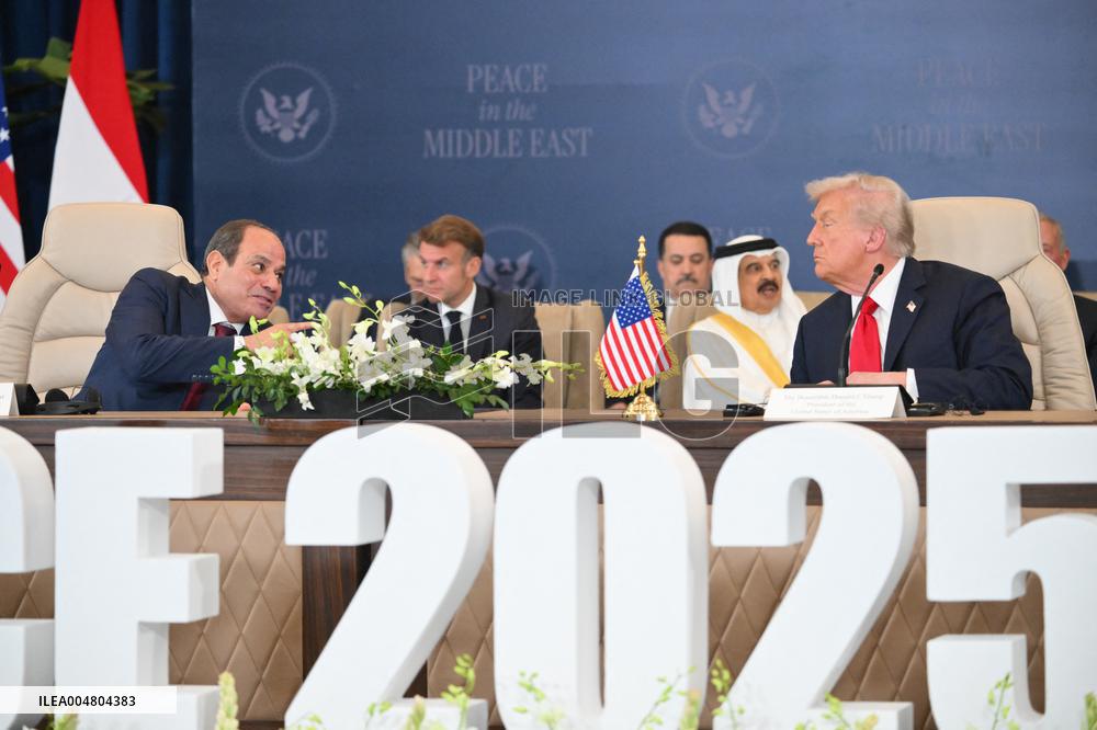 Sharm El-Sheikh Peace Summit in The Egypt