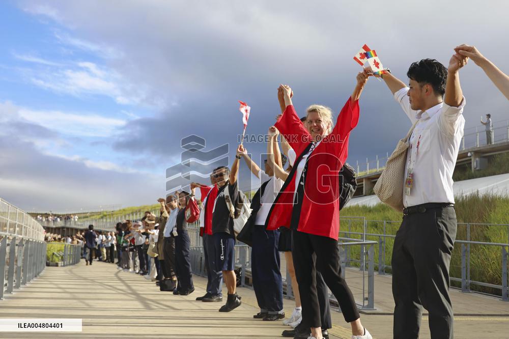 Final day of Osaka expo