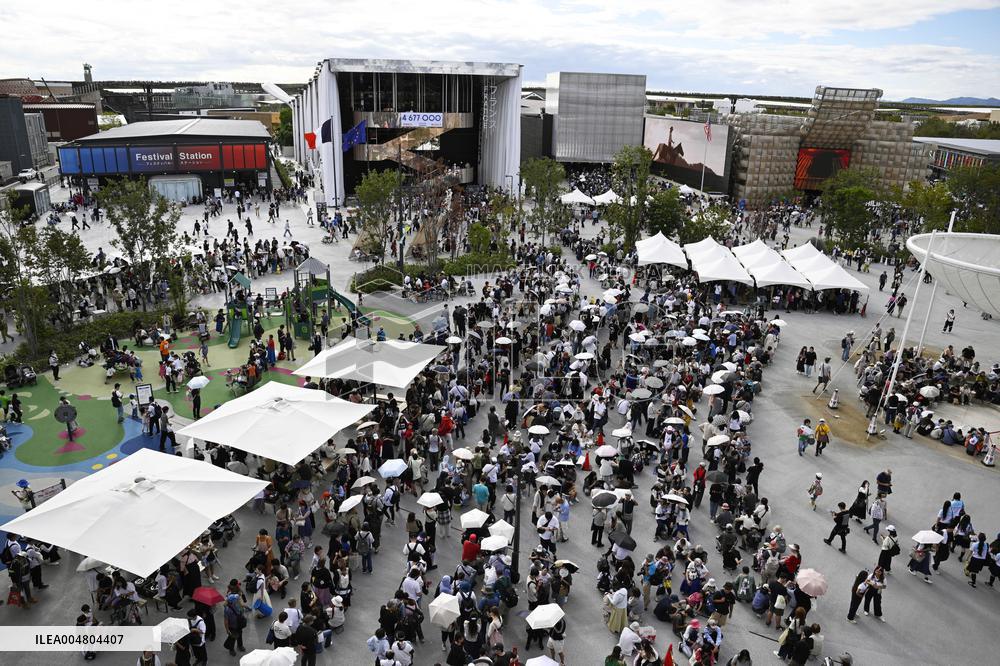 Final day of Osaka expo
