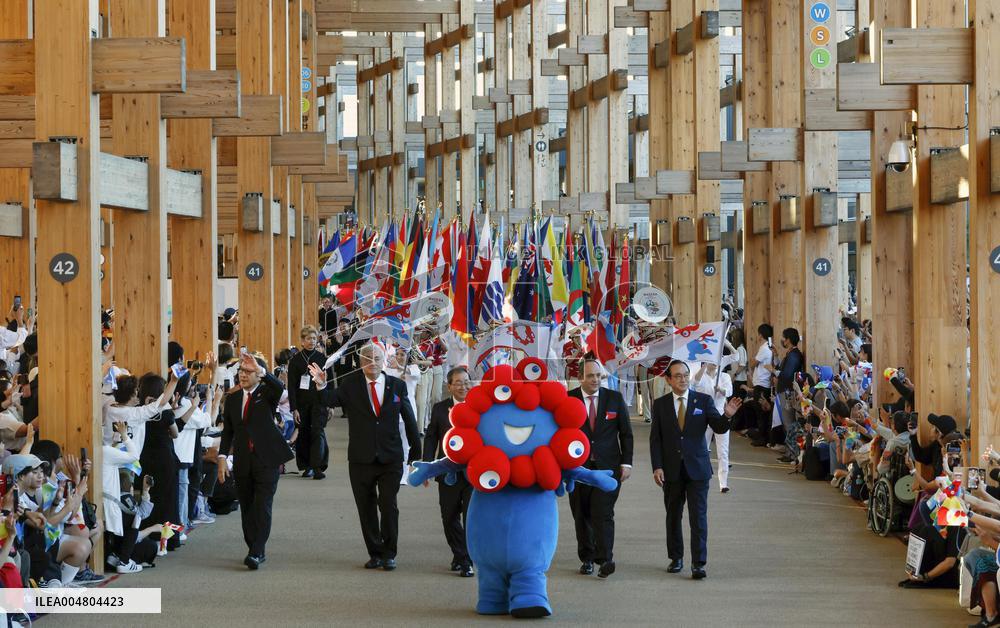 Final day of Osaka expo