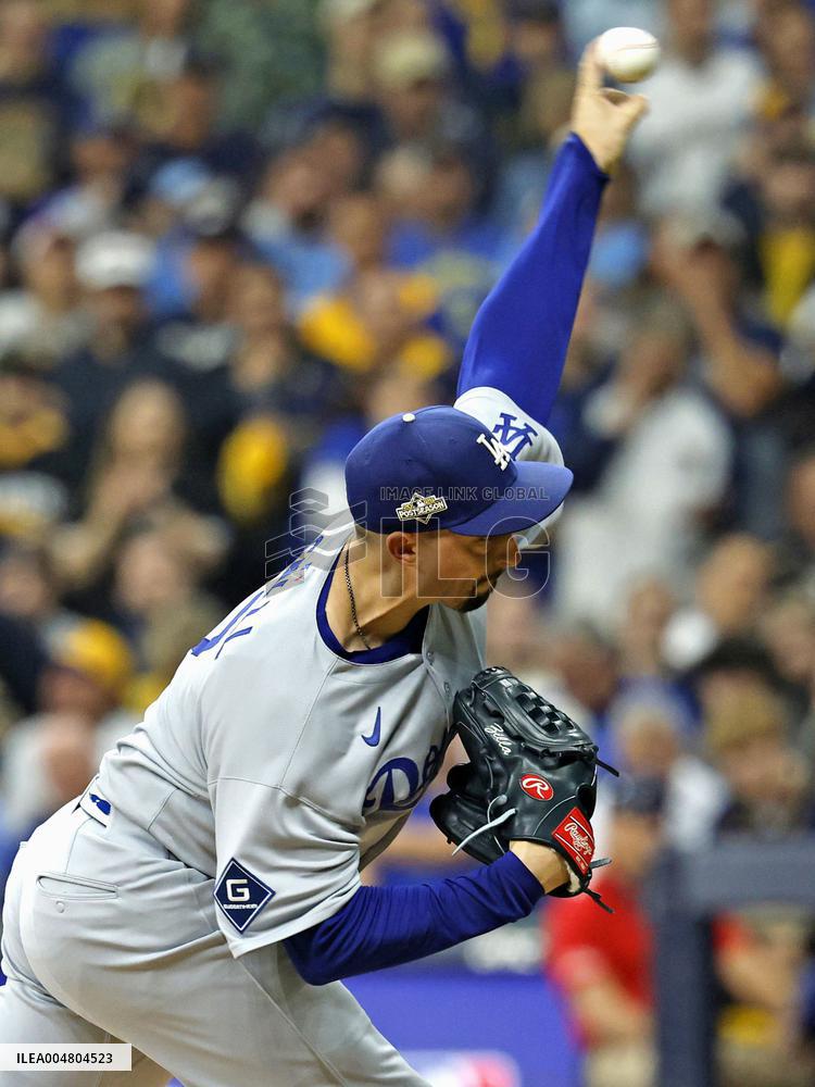 Baseball: Championship Series between Dodgers and Brewers