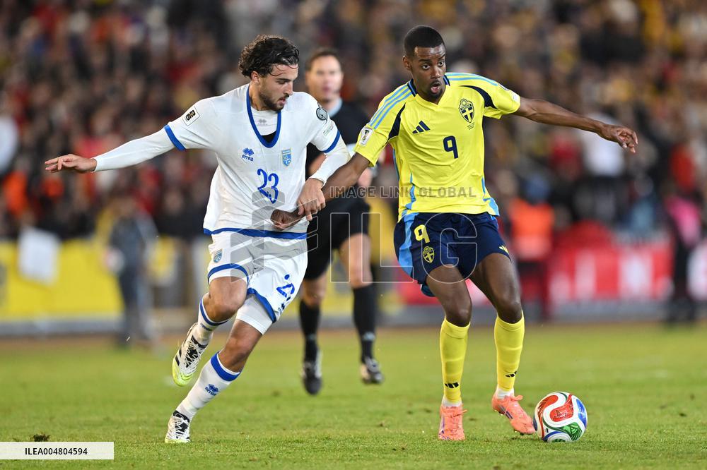 WORLD CUP QUALIFYER SWEDEN-KOSOVO