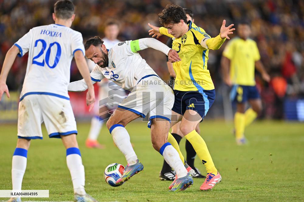 WORLD CUP QUALIFYER SWEDEN-KOSOVO