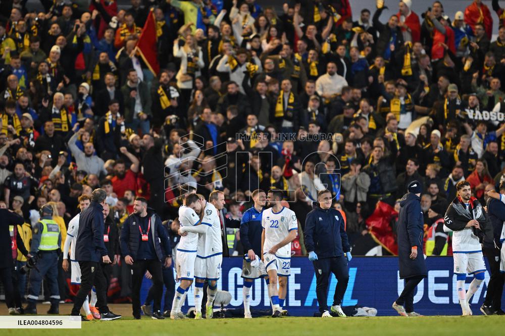 WORLD CUP QUALIFYER SWEDEN-KOSOVO