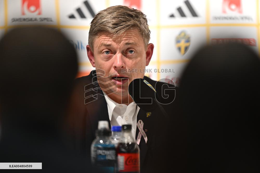 WORLD CUP QUALIFYIER SWEDEN-KOSOVO