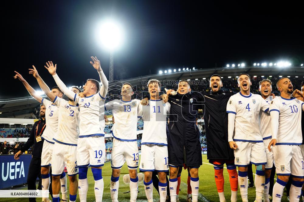 WORLD CUP QUALIFYER SWEDEN-KOSOVO