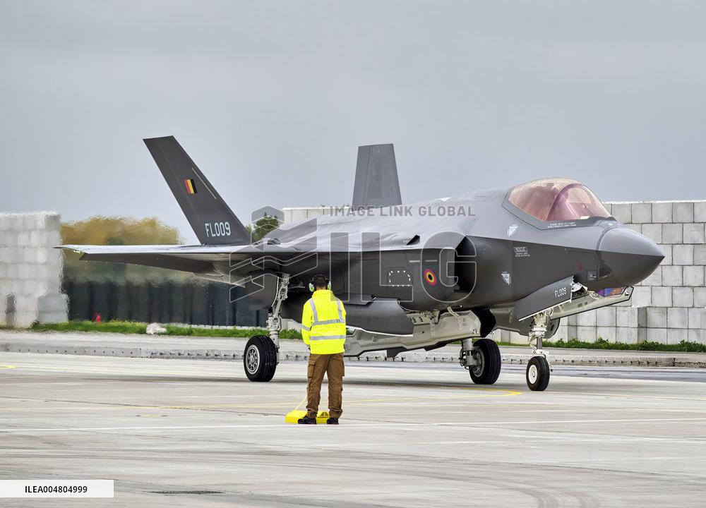 King Philippe At F-35 Delivery Ceremony - Florennes