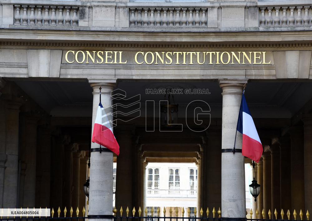 Illustration The Constitutional Council - Paris
