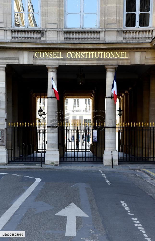 Illustration The Constitutional Council - Paris
