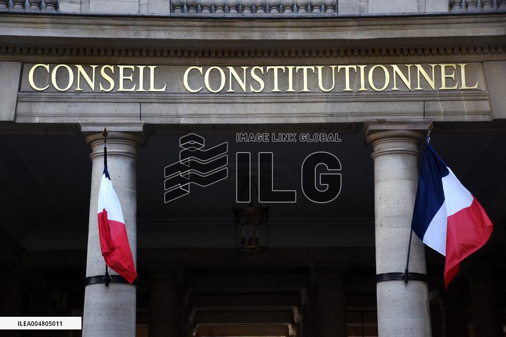 Illustration The Constitutional Council - Paris