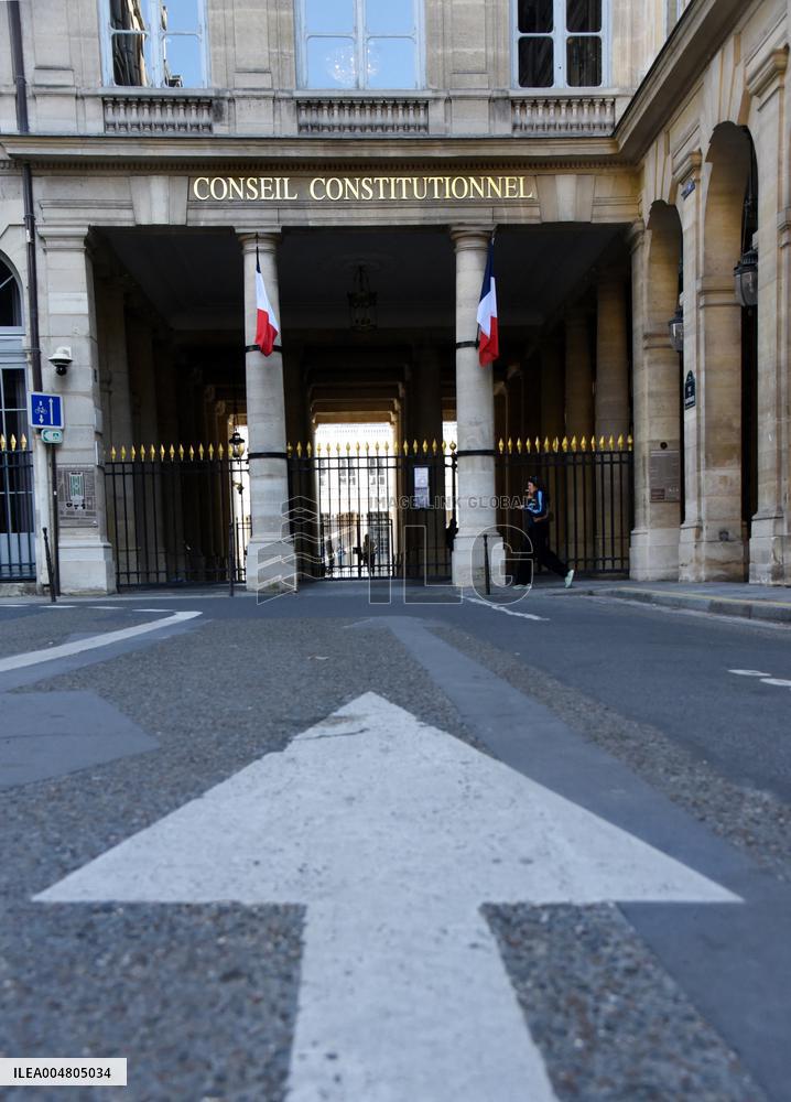 Illustration The Constitutional Council - Paris