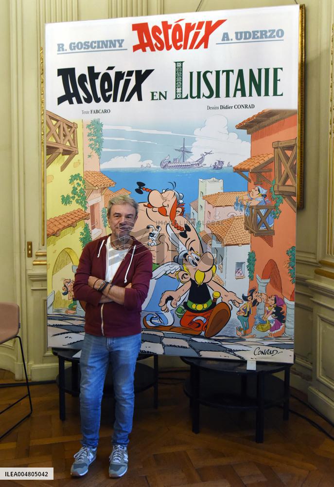 Asterix En Lusitanie Press Conference - Paris