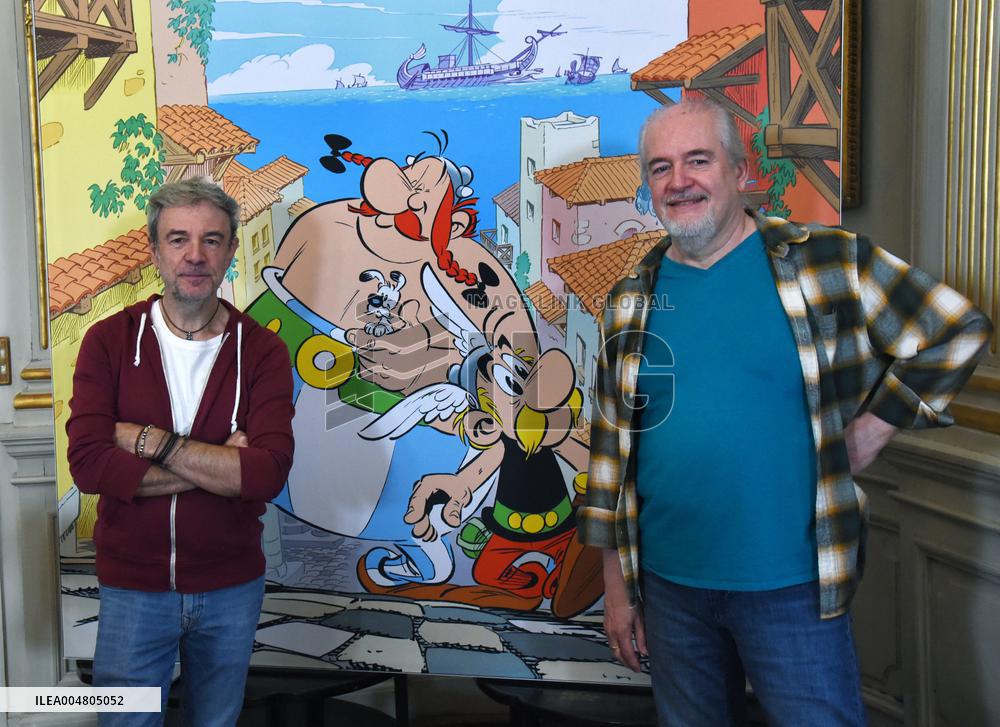 Asterix En Lusitanie Press Conference - Paris